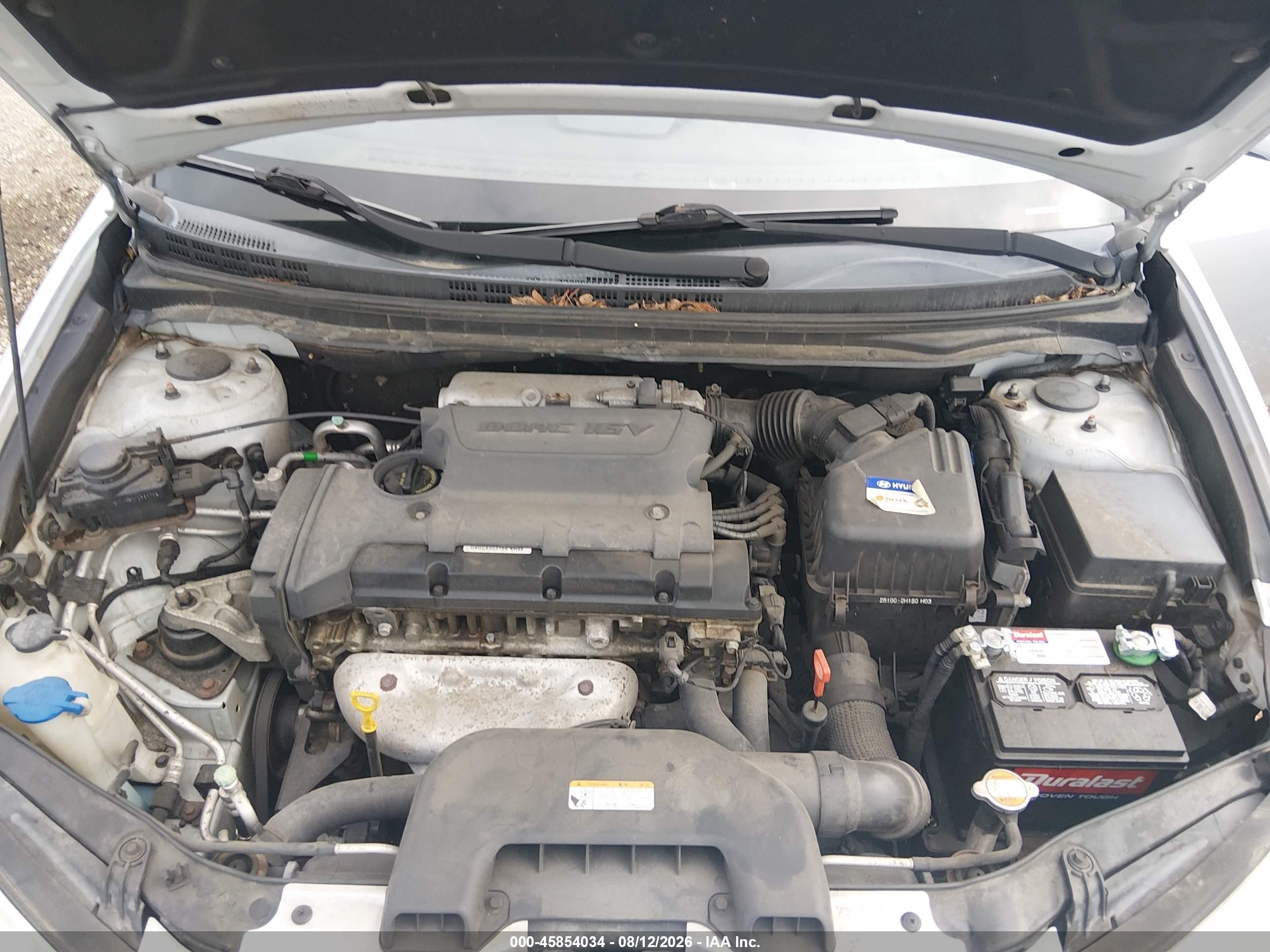 2010 Hyundai Elantra Gls Silver vin: KMHDU4AD8AU165024