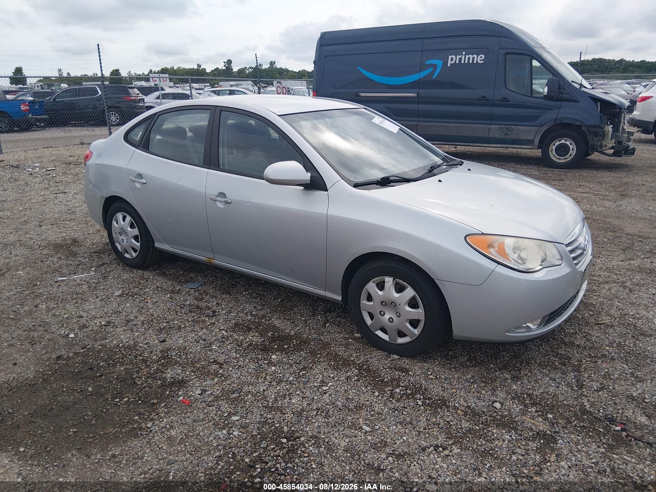 2010 Hyundai Elantra Gls Серебряный vin: KMHDU4AD8AU165024