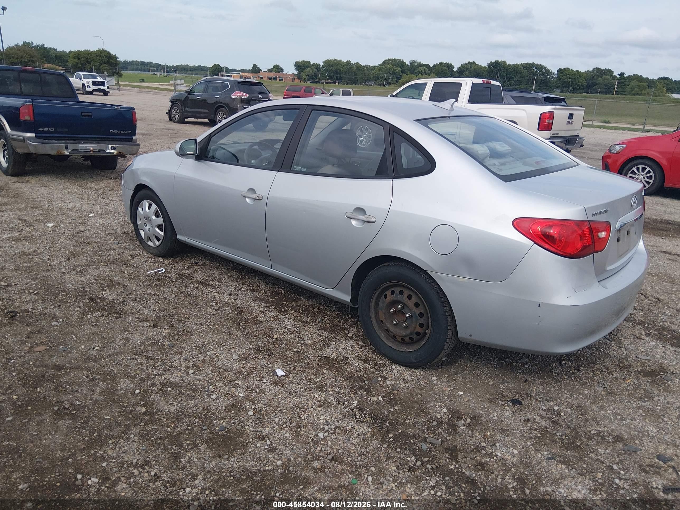 2010 Hyundai Elantra Gls Silver vin: KMHDU4AD8AU165024