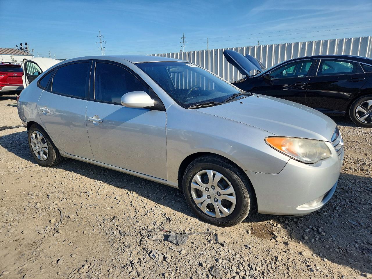 2010 Hyundai Elantra Gls Silver vin: KMHDU4AD8AU178517