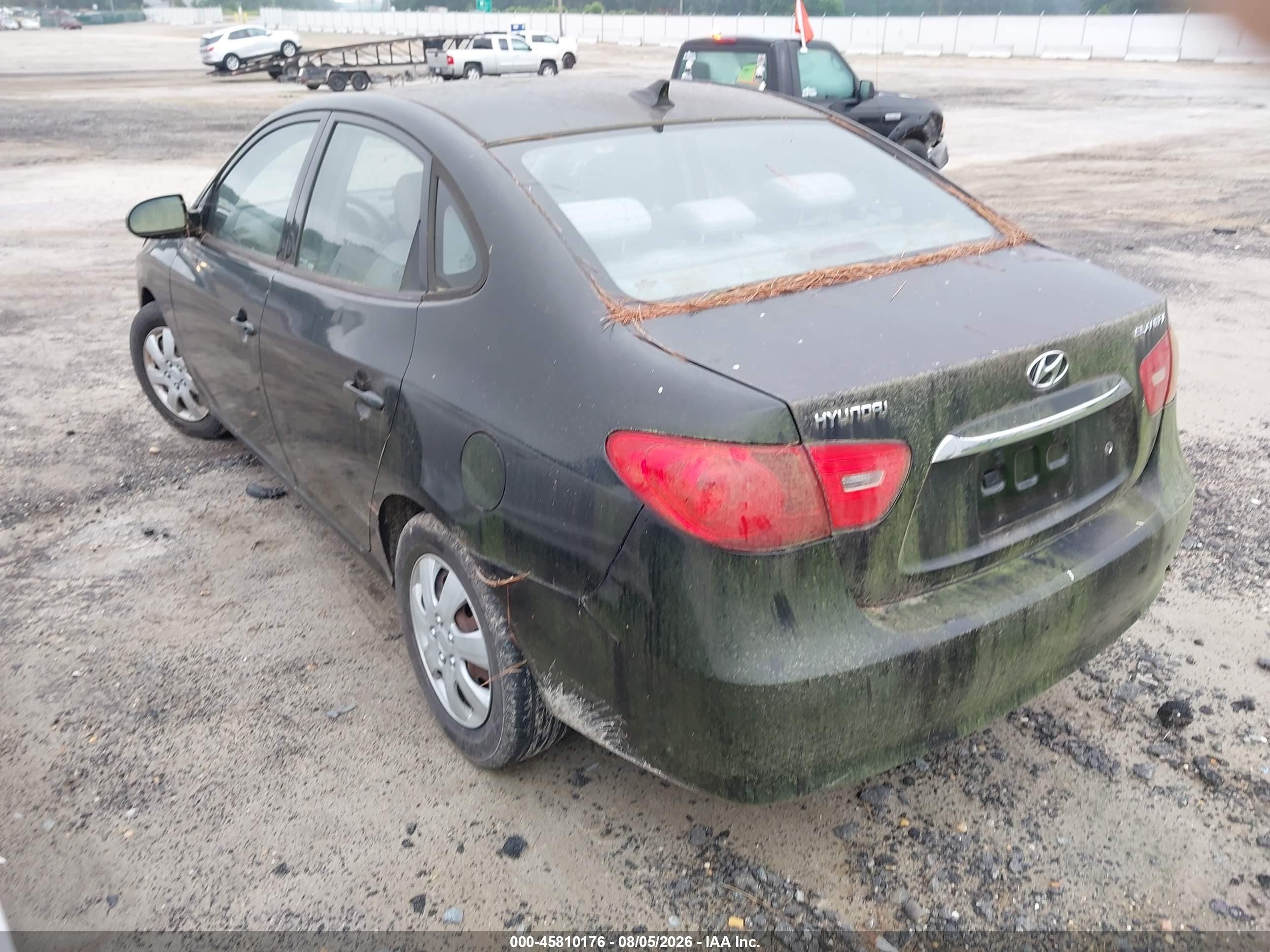 2010 Hyundai Elantra Gls Черный vin: KMHDU4AD8AU179912