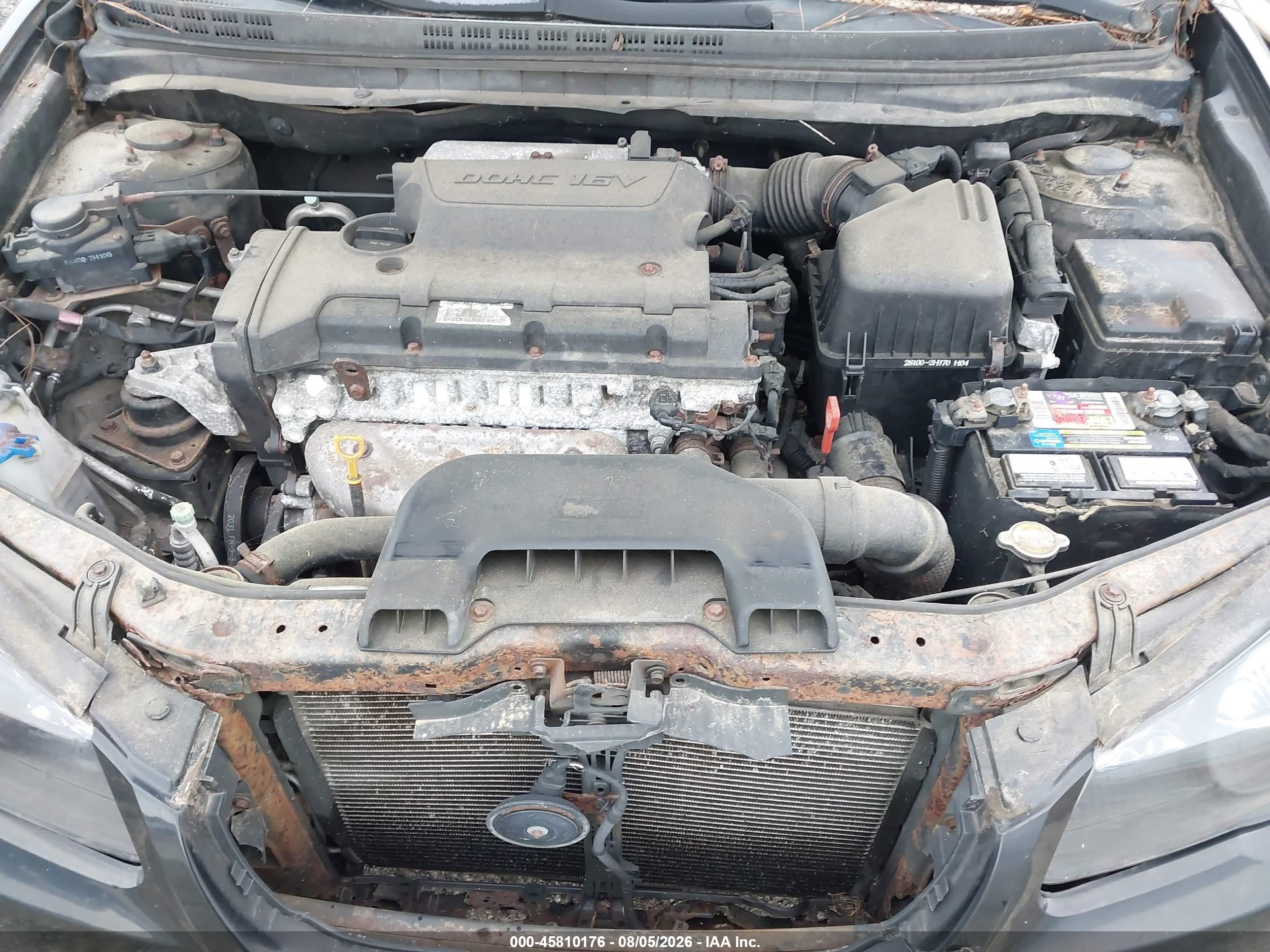 2010 Hyundai Elantra Gls Черный vin: KMHDU4AD8AU179912