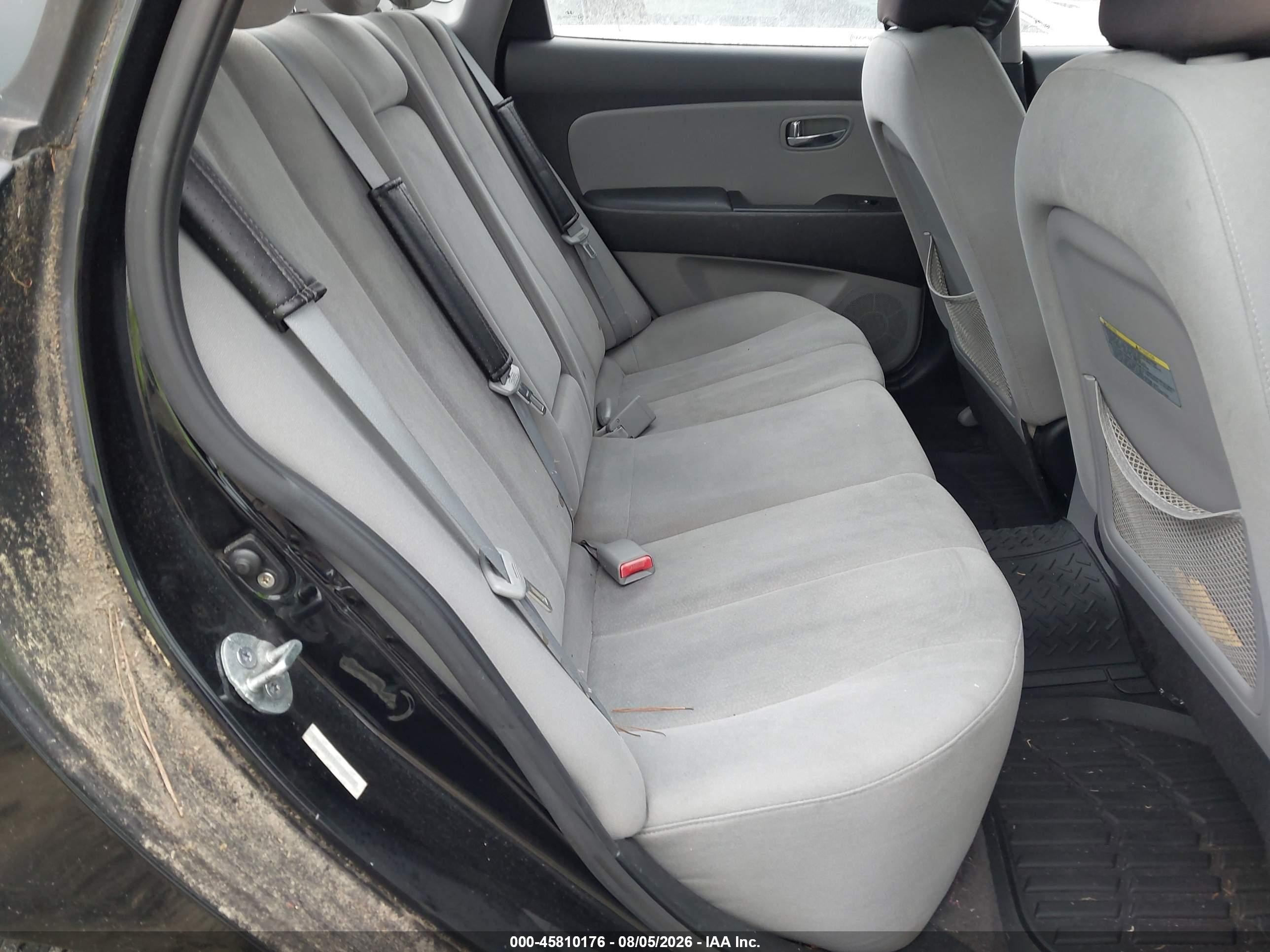 2010 Hyundai Elantra Gls Черный vin: KMHDU4AD8AU179912