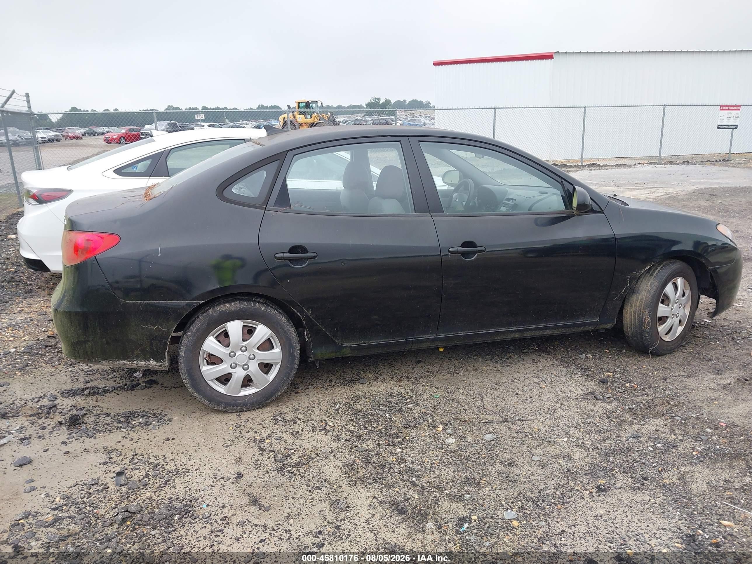 2010 Hyundai Elantra Gls Черный vin: KMHDU4AD8AU179912