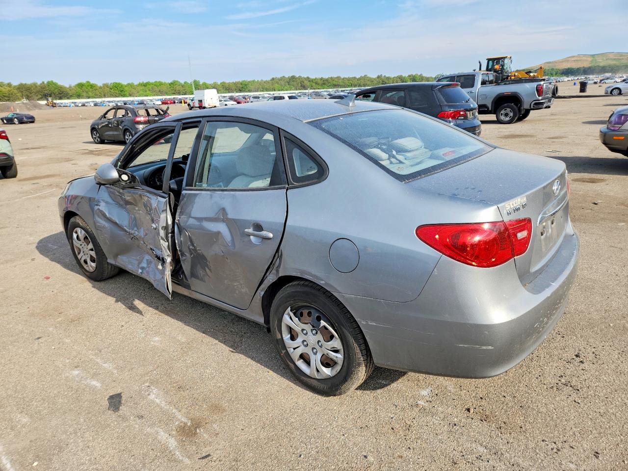 2010 Hyundai Elantra Gls Silver vin: KMHDU4AD8AU183412