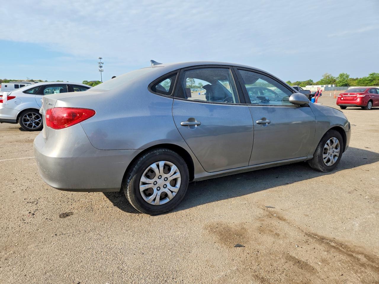 2010 Hyundai Elantra Gls Silver vin: KMHDU4AD8AU183412