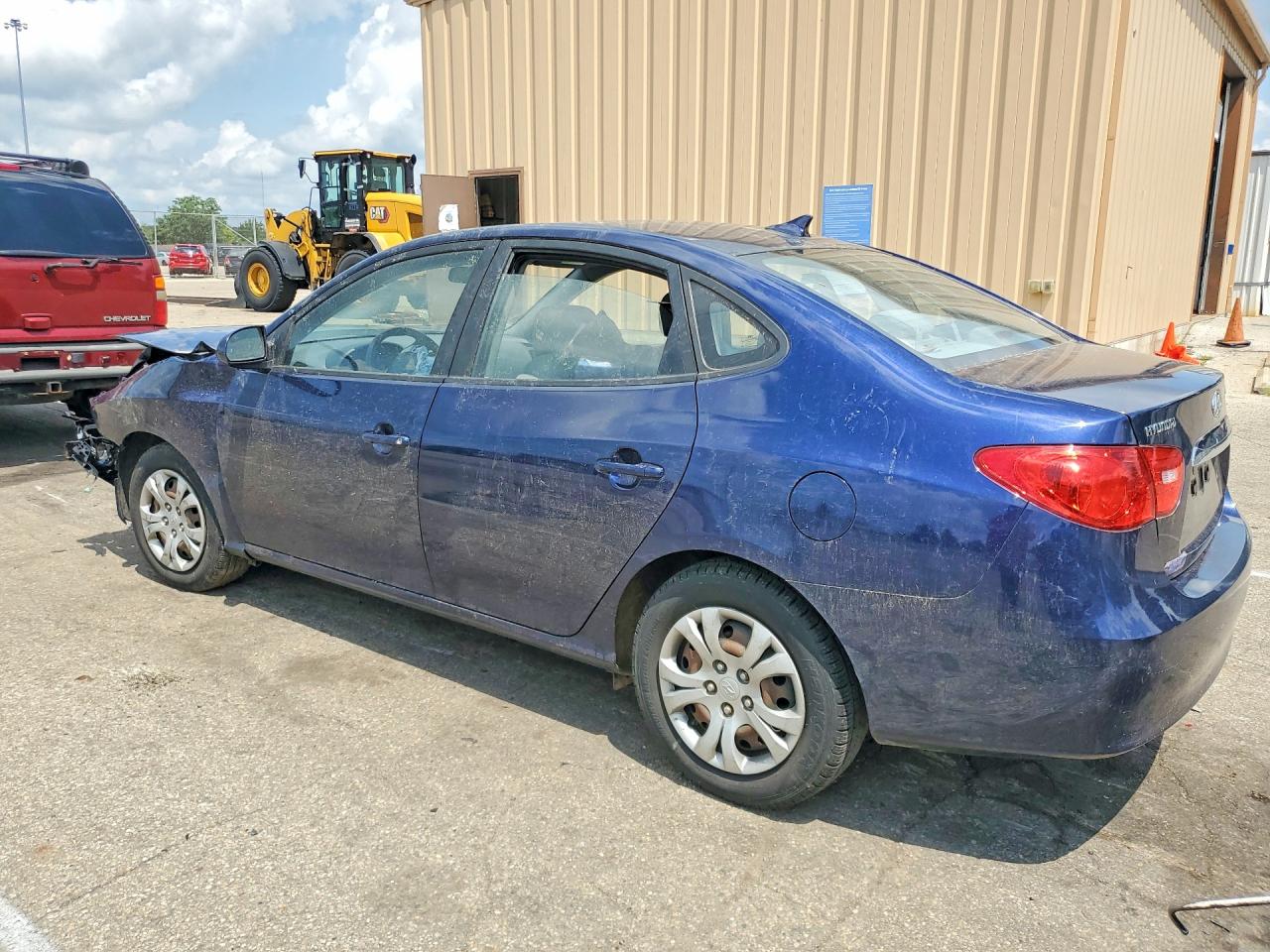2010 Hyundai Elantra Gls Blue vin: KMHDU4AD8AU838457