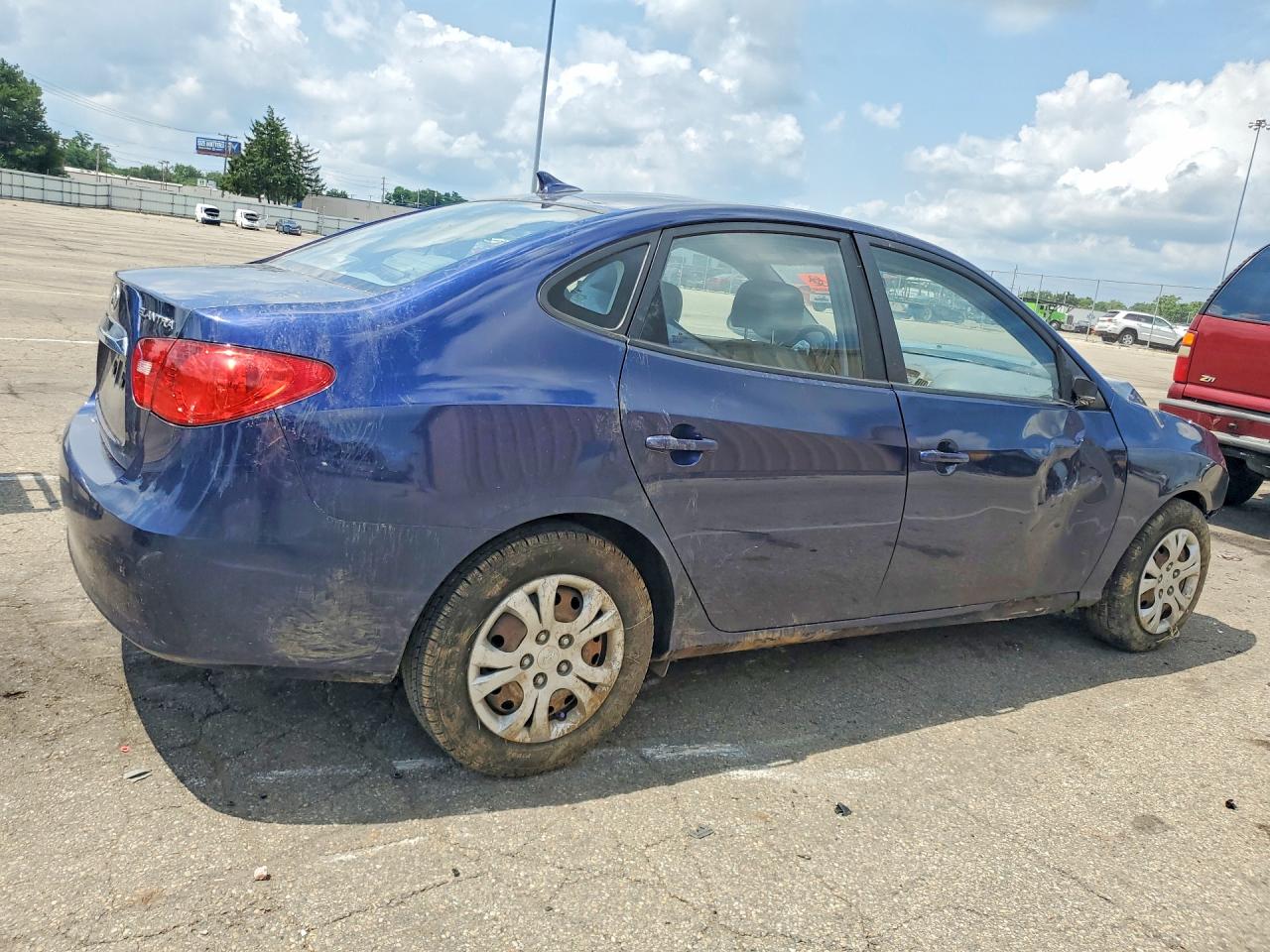 2010 Hyundai Elantra Gls Blue vin: KMHDU4AD8AU838457