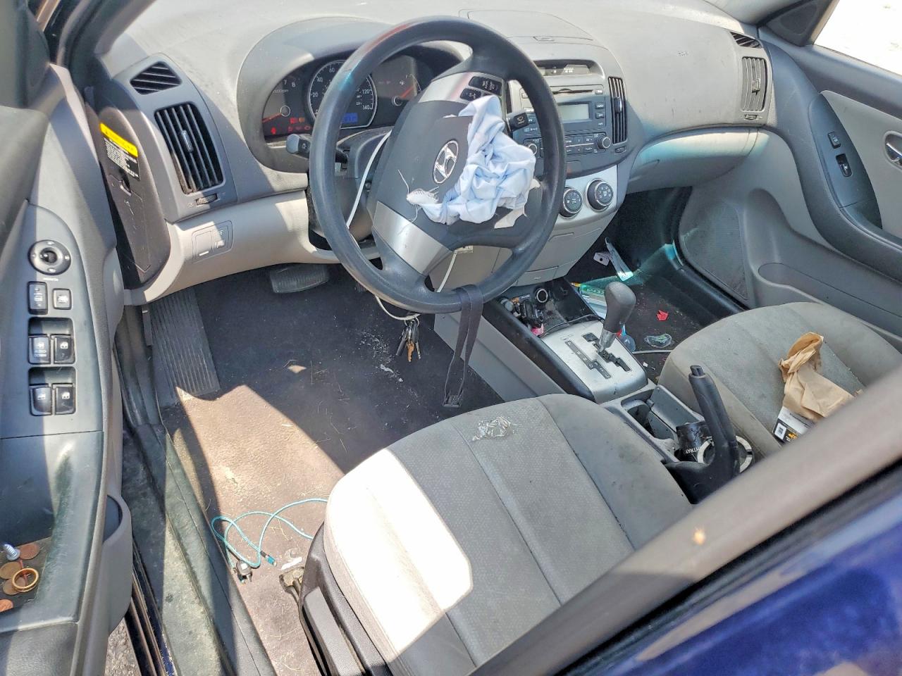 2010 Hyundai Elantra Gls Blue vin: KMHDU4AD8AU838457