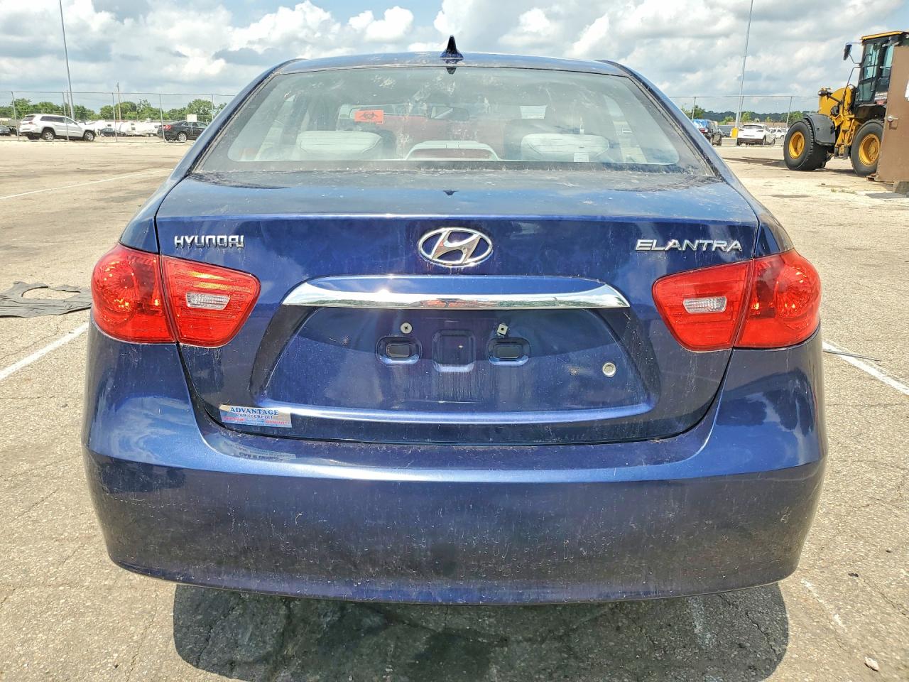 2010 Hyundai Elantra Gls Blue vin: KMHDU4AD8AU838457
