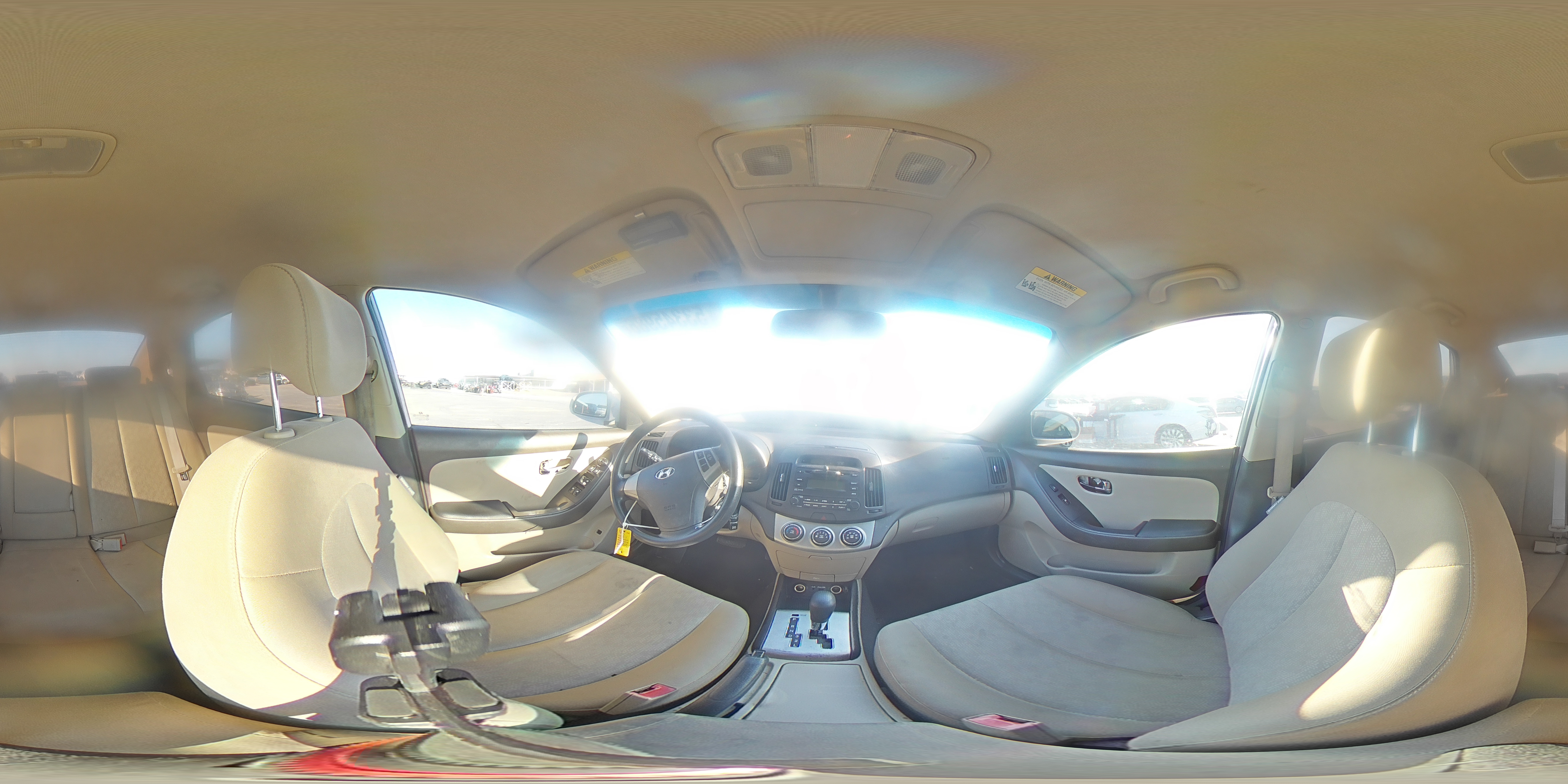 2010 Hyundai Elantra Gls White vin: KMHDU4AD8AU851502
