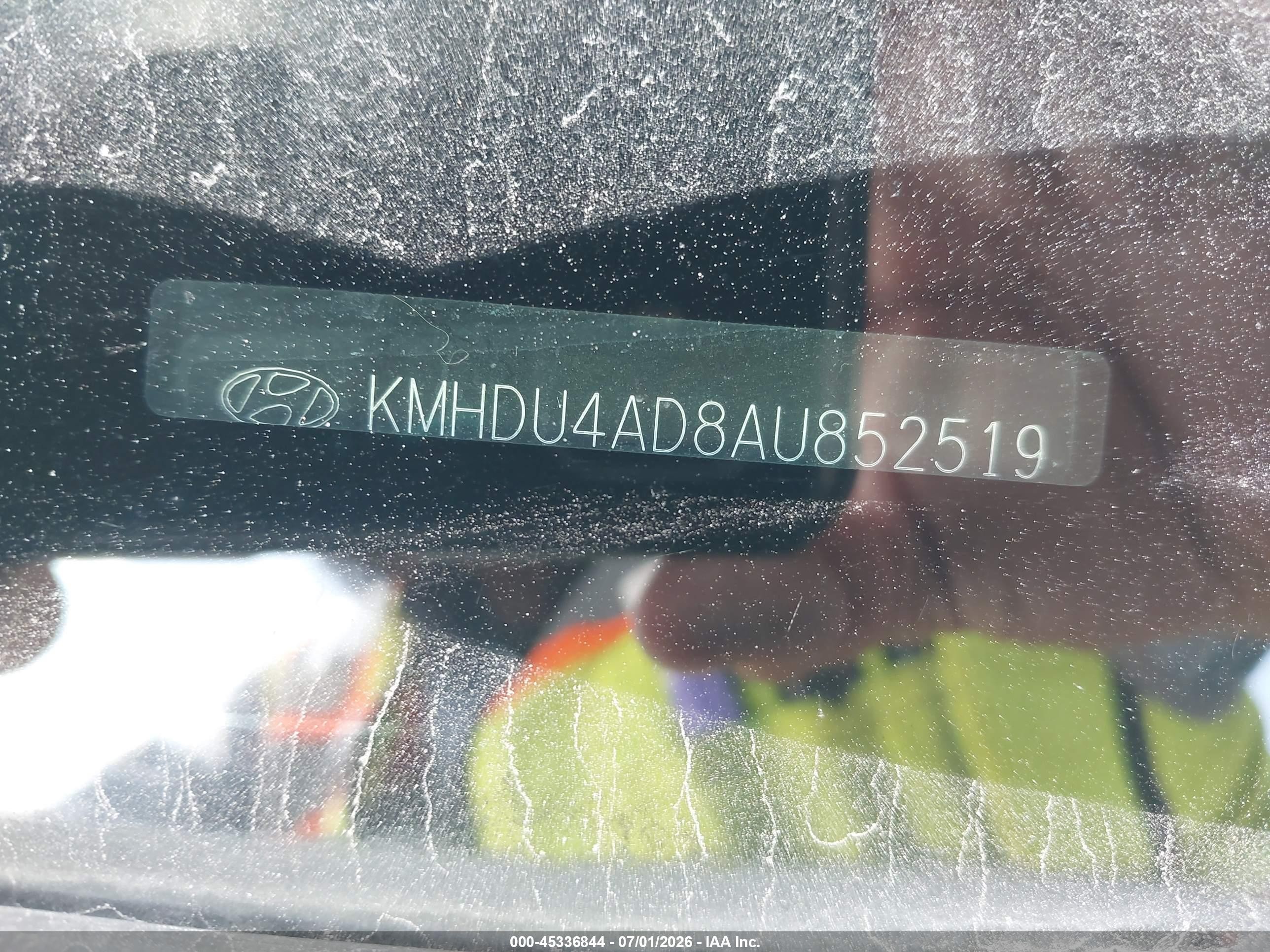 2010 Hyundai Elantra Gls White vin: KMHDU4AD8AU852519