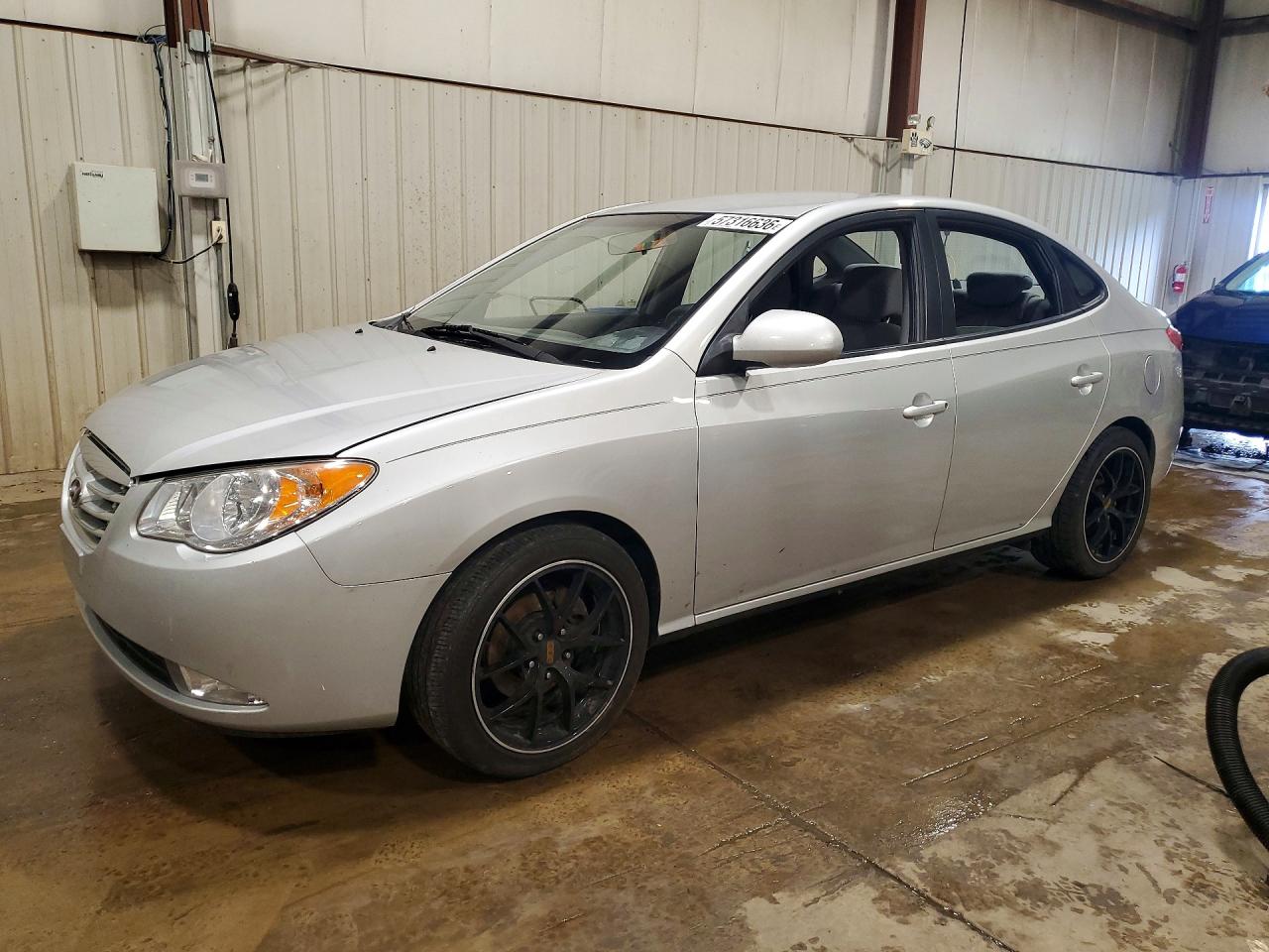 2010 Hyundai Elantra Gls Silver vin: KMHDU4AD8AU863469