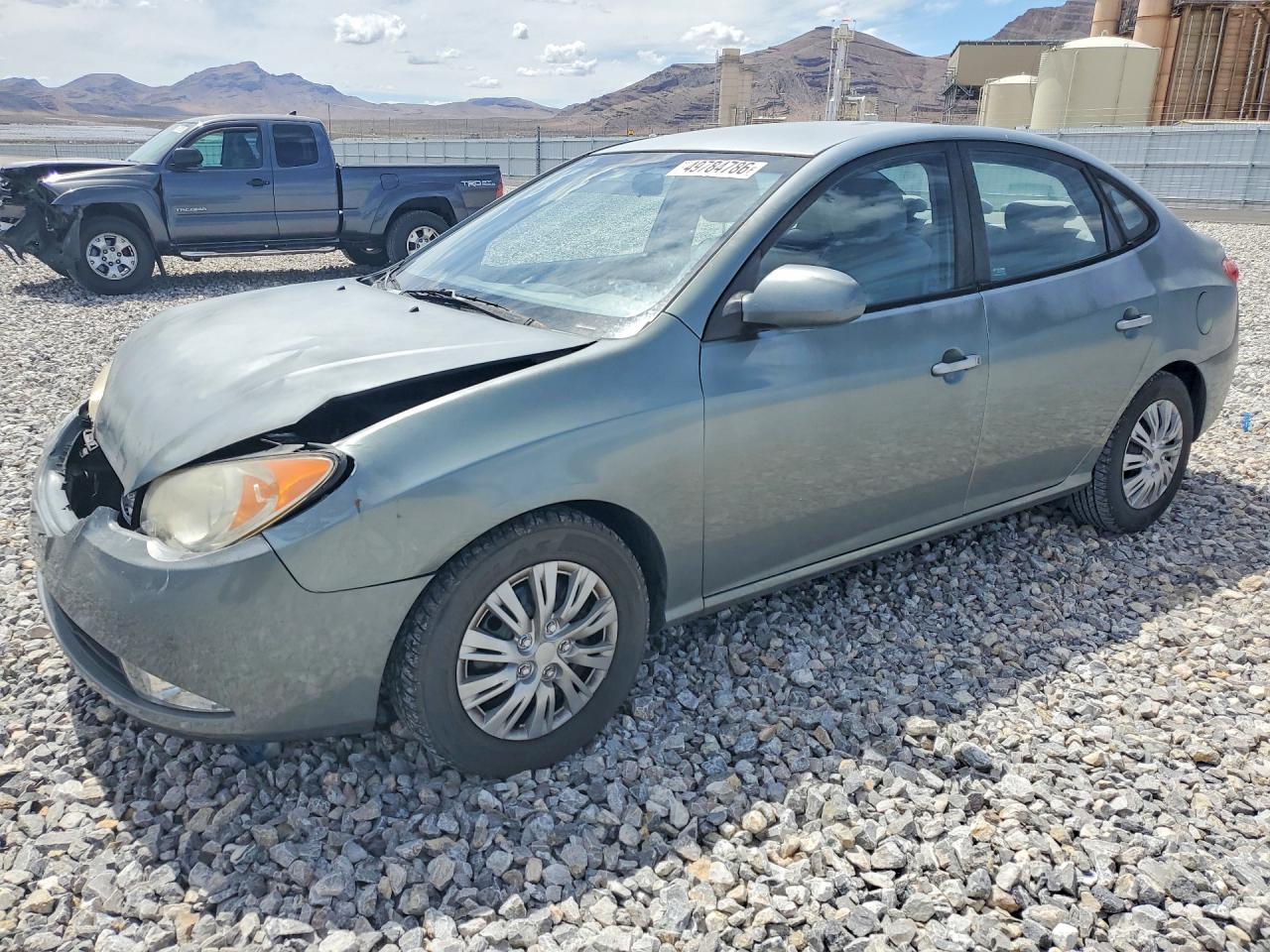 2010 Hyundai Elantra Gls Gray vin: KMHDU4AD8AU874780
