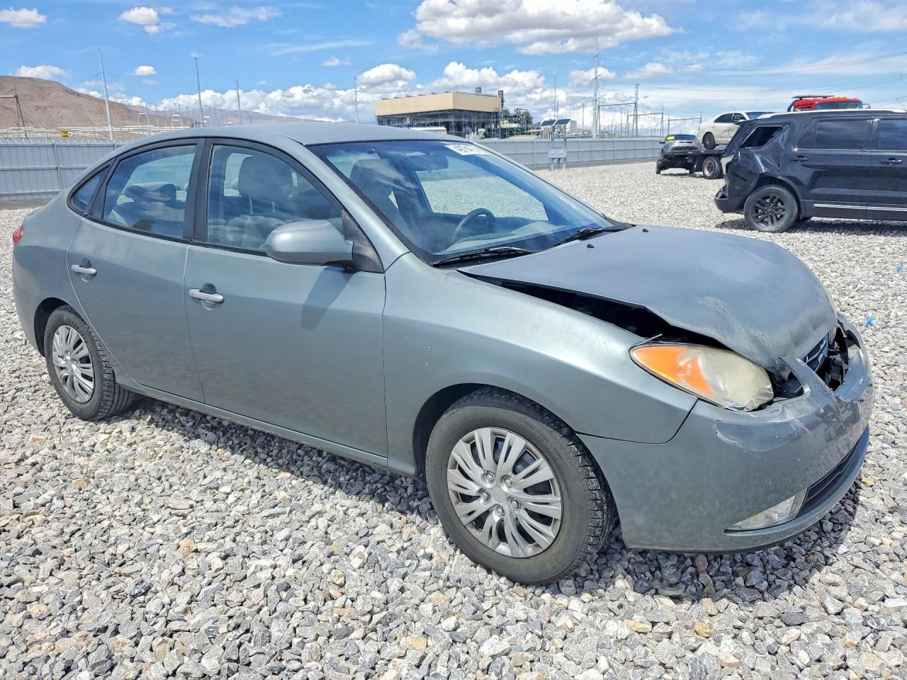 2010 Hyundai Elantra Gls Gray vin: KMHDU4AD8AU874780