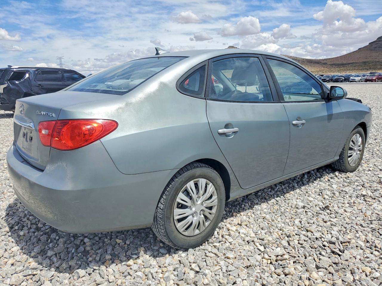 2010 Hyundai Elantra Gls Gray vin: KMHDU4AD8AU874780
