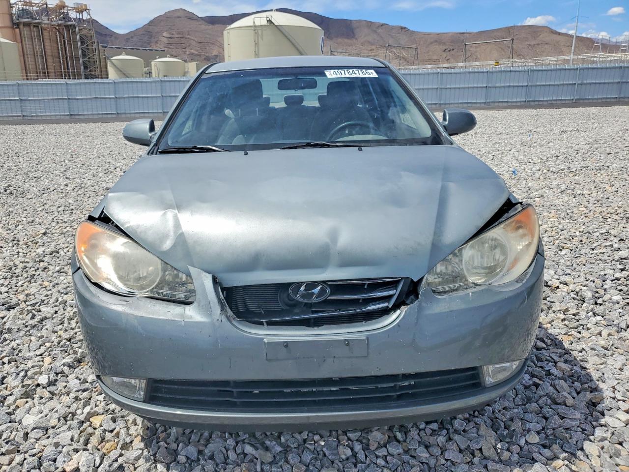 2010 Hyundai Elantra Gls Gray vin: KMHDU4AD8AU874780