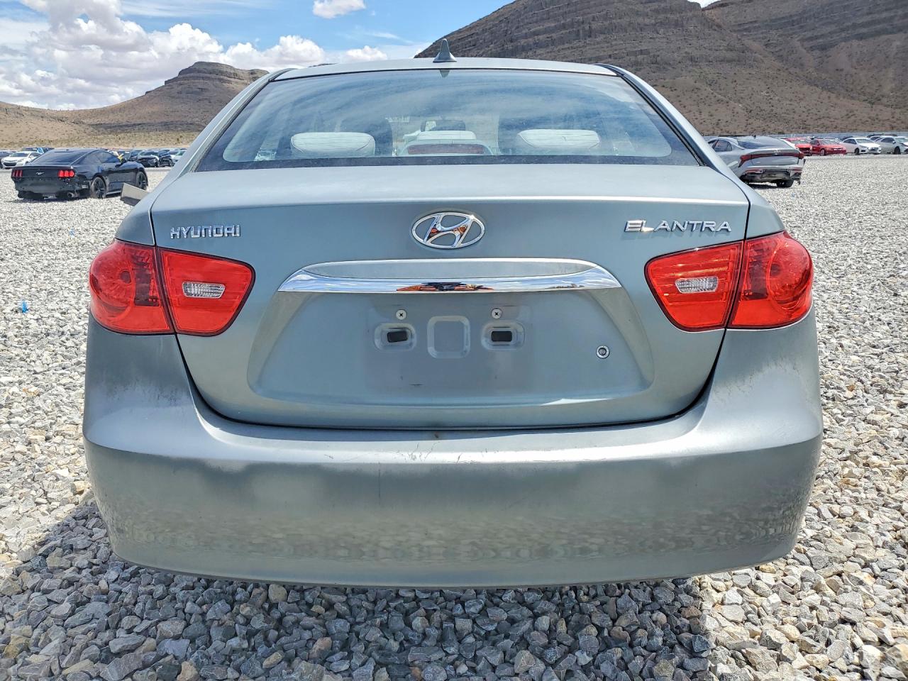 2010 Hyundai Elantra Gls Gray vin: KMHDU4AD8AU874780