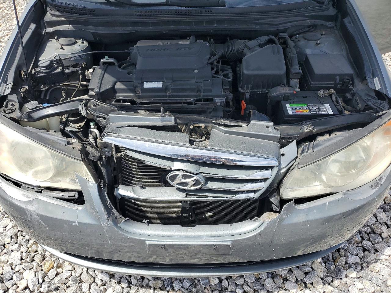 2010 Hyundai Elantra Gls Gray vin: KMHDU4AD8AU874780