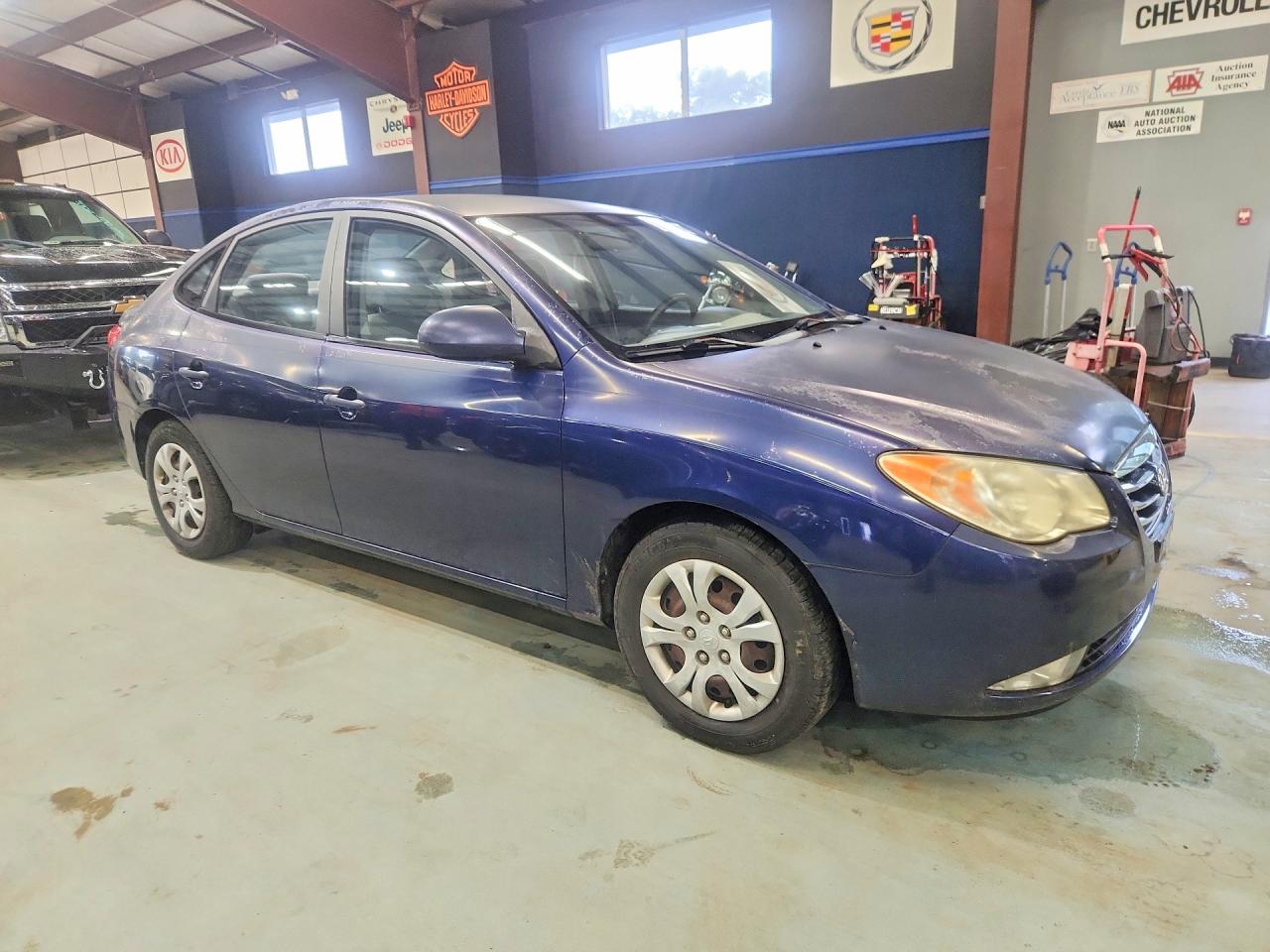 2010 Hyundai Elantra Gls Blue vin: KMHDU4AD8AU889330
