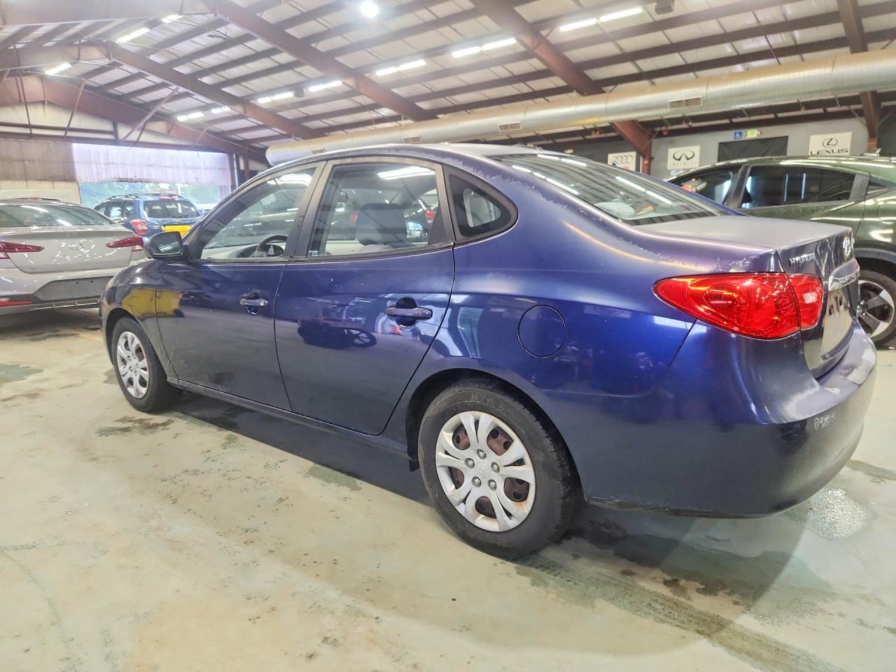 2010 Hyundai Elantra Gls Blue vin: KMHDU4AD8AU889330