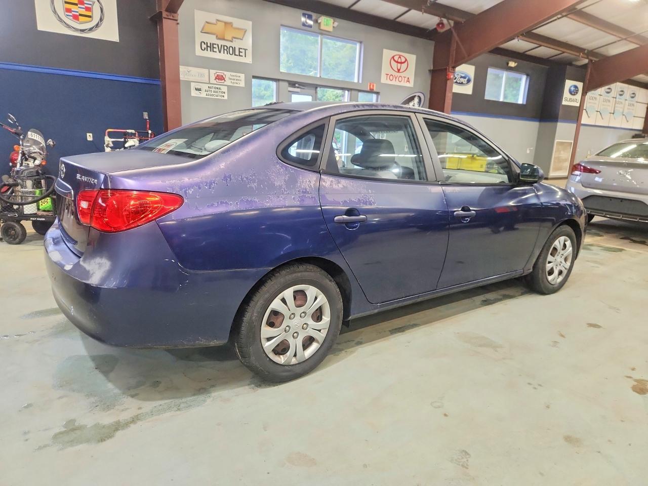 2010 Hyundai Elantra Gls Blue vin: KMHDU4AD8AU889330