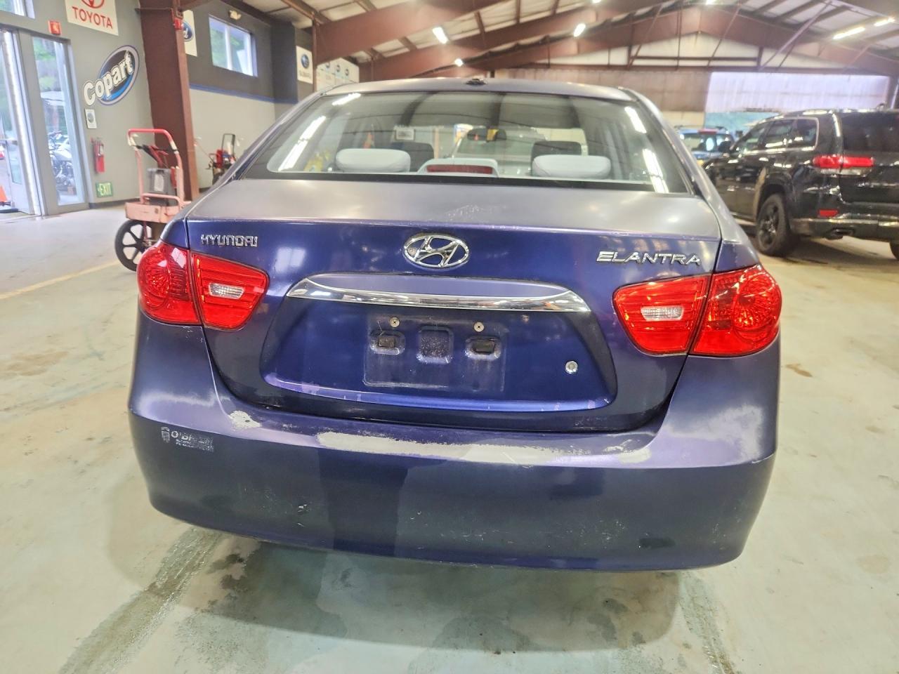 2010 Hyundai Elantra Gls Blue vin: KMHDU4AD8AU889330