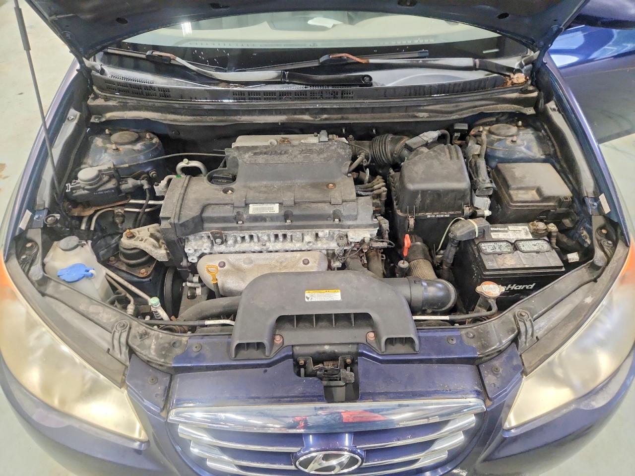 2010 Hyundai Elantra Gls Blue vin: KMHDU4AD8AU889330