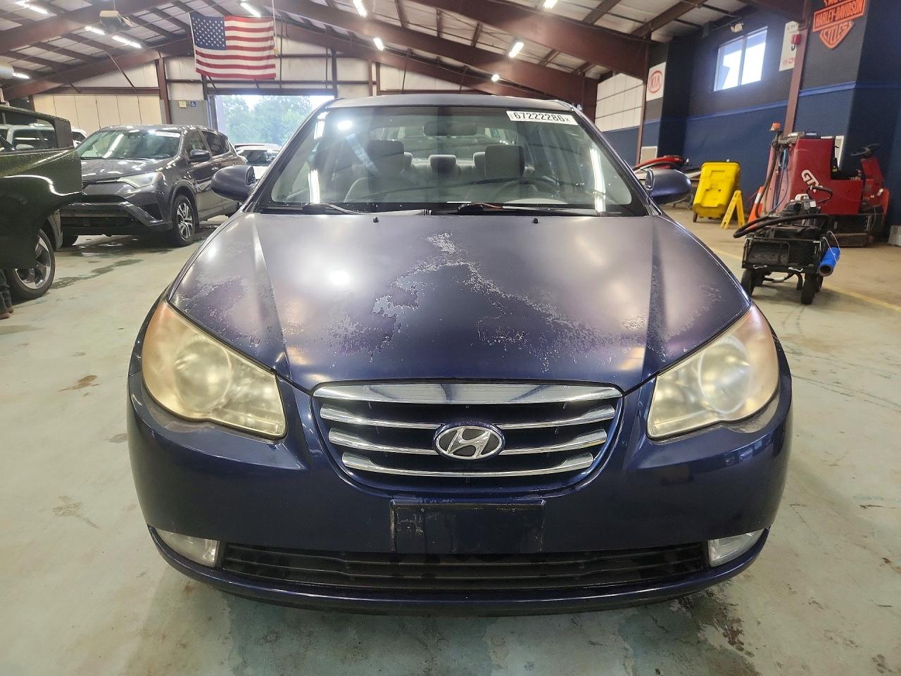 2010 Hyundai Elantra Gls Blue vin: KMHDU4AD8AU889330