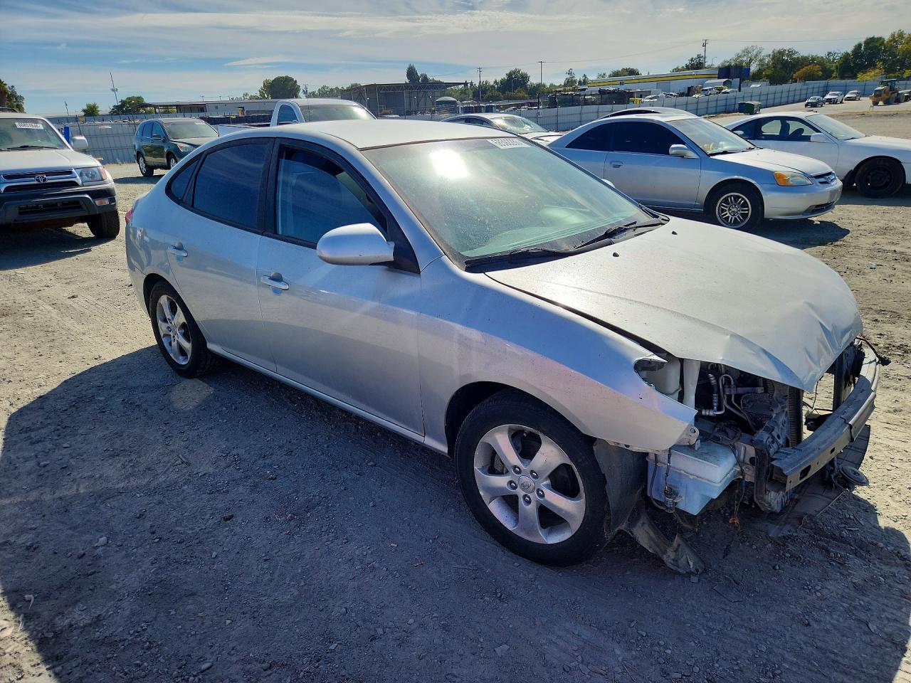 2010 Hyundai Elantra Se Silver vin: KMHDU4AD8AU947324