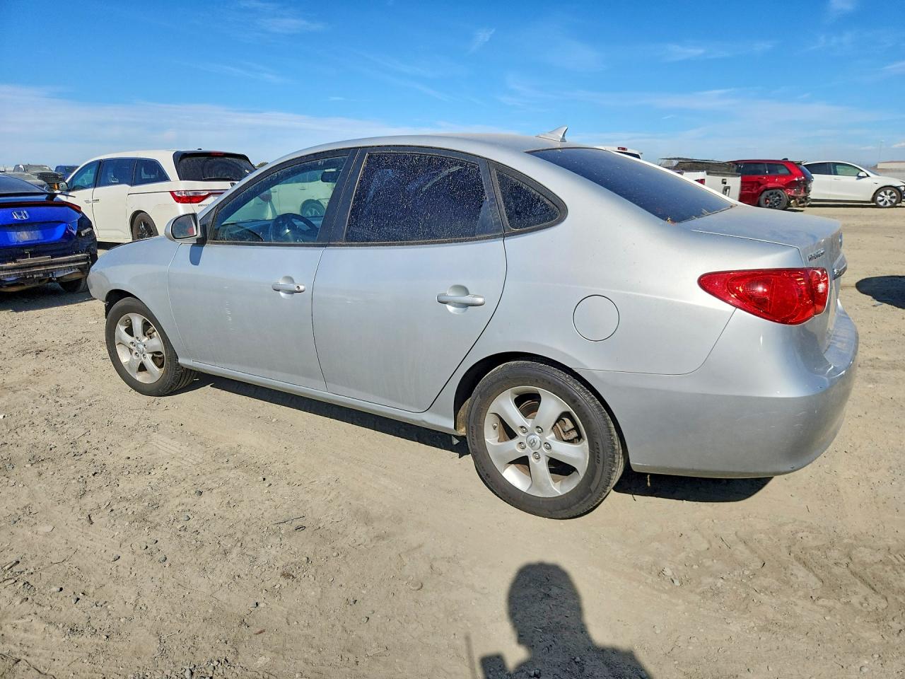 2010 Hyundai Elantra Se Silver vin: KMHDU4AD8AU947324