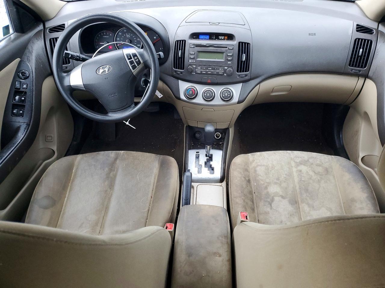 2010 Hyundai Elantra Gls Gray vin: KMHDU4AD8AU973809