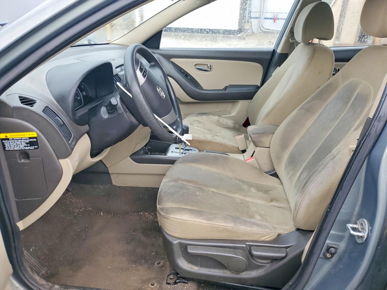 2010 Hyundai Elantra Gls Gray vin: KMHDU4AD8AU973809