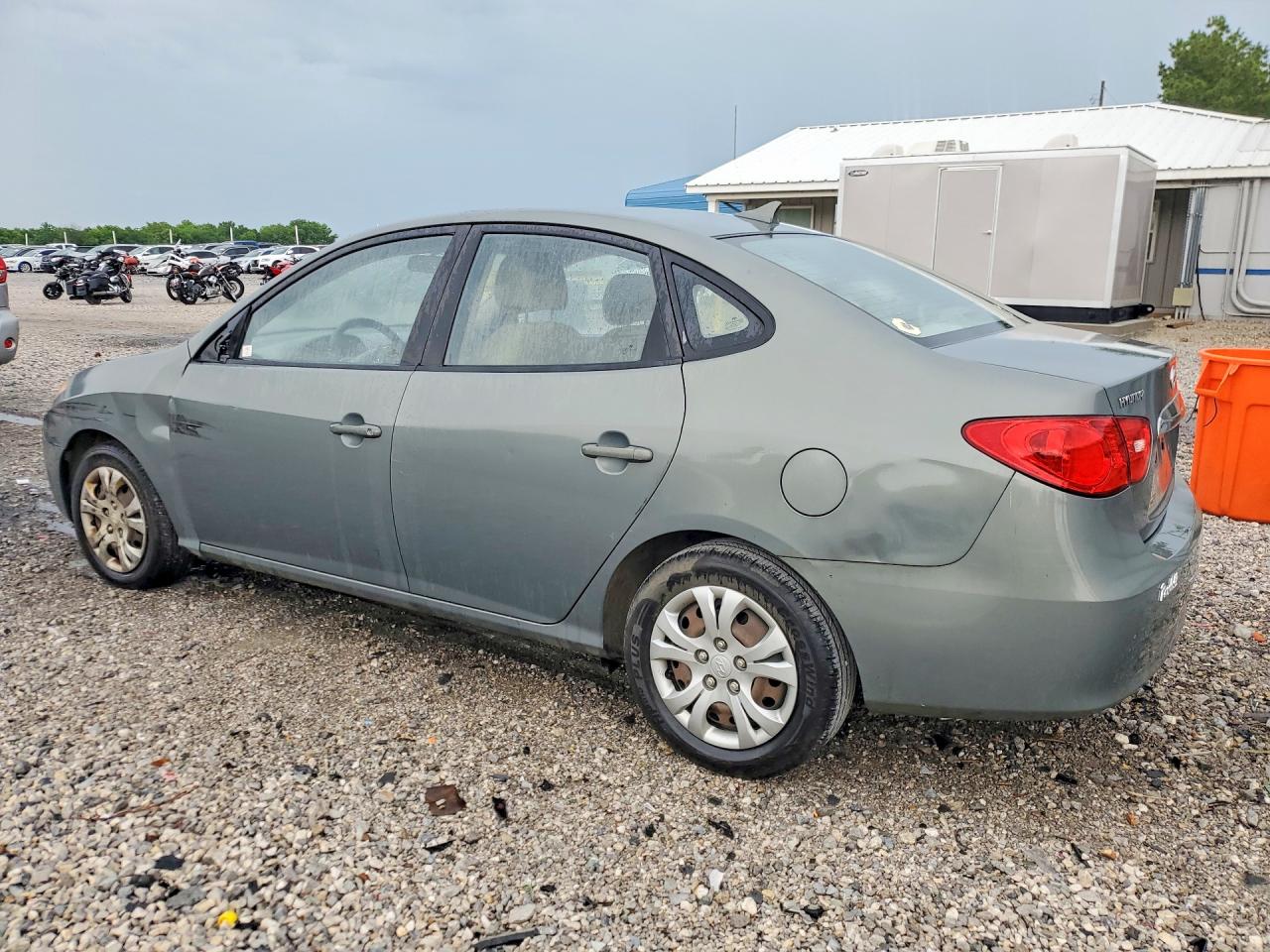 2010 Hyundai Elantra Gls Gray vin: KMHDU4AD8AU973809