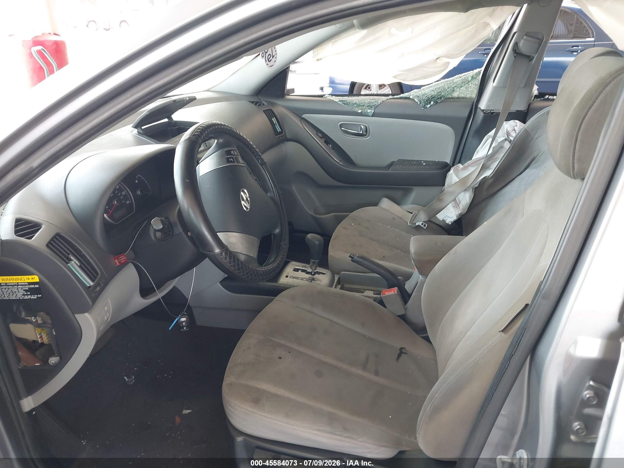 2010 Hyundai Elantra Gls Silver vin: KMHDU4AD9AU035222