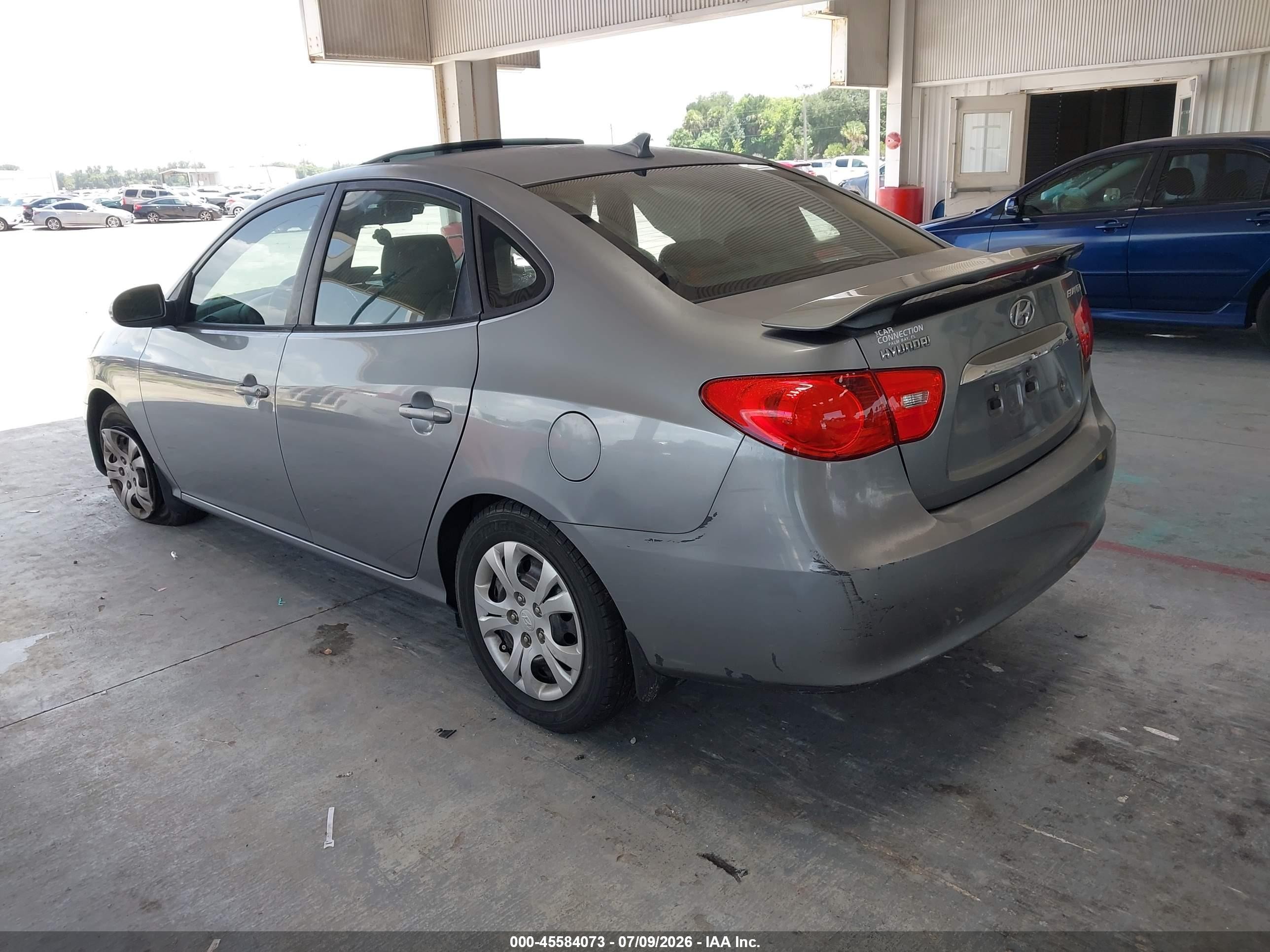 2010 Hyundai Elantra Gls Silver vin: KMHDU4AD9AU035222