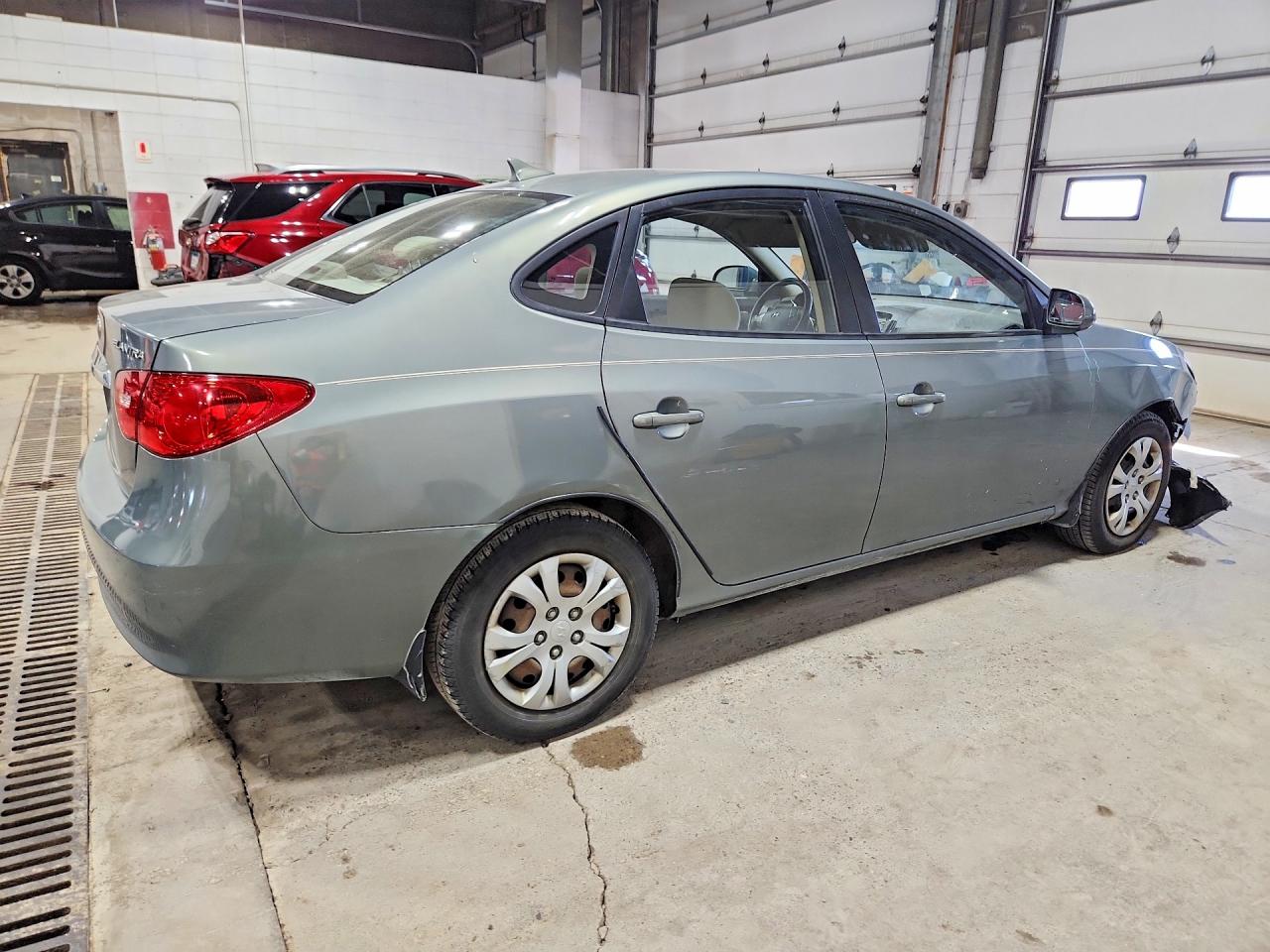 2010 Hyundai Elantra Gls Gray vin: KMHDU4AD9AU048715