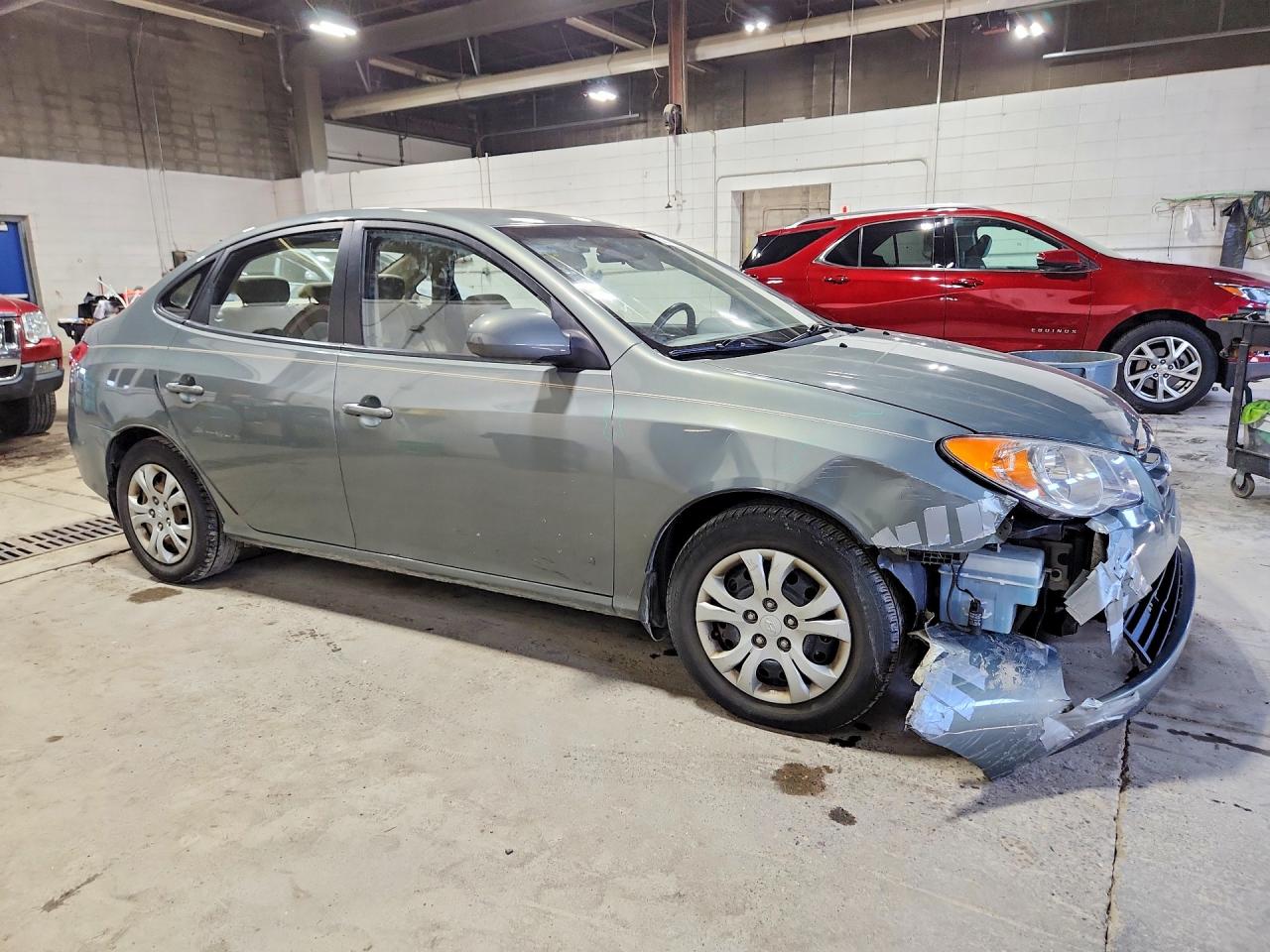 2010 Hyundai Elantra Gls Gray vin: KMHDU4AD9AU048715