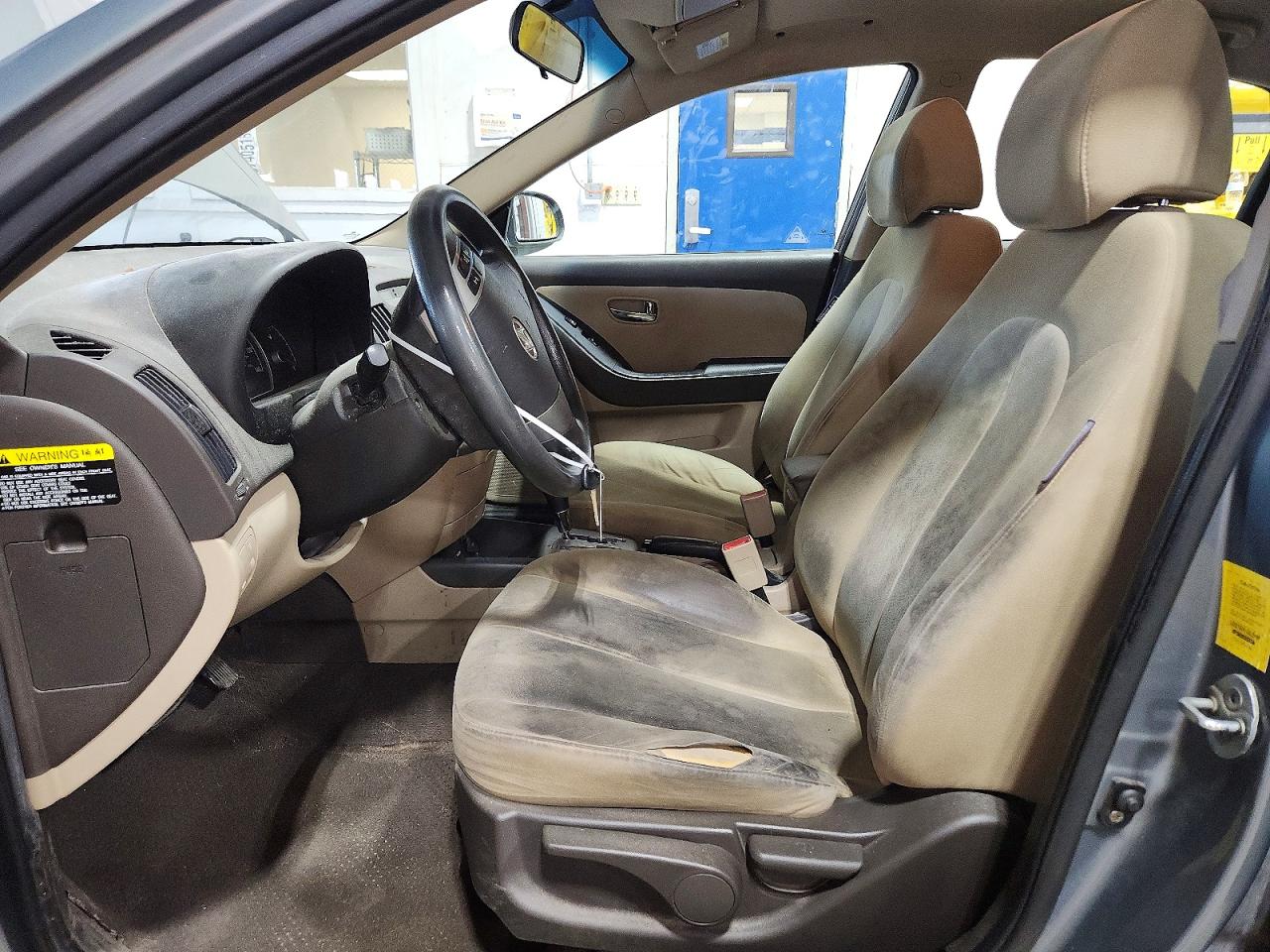 2010 Hyundai Elantra Gls Gray vin: KMHDU4AD9AU048715