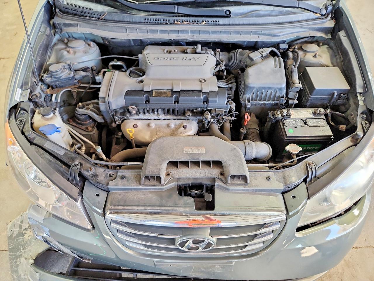 2010 Hyundai Elantra Gls Gray vin: KMHDU4AD9AU048715