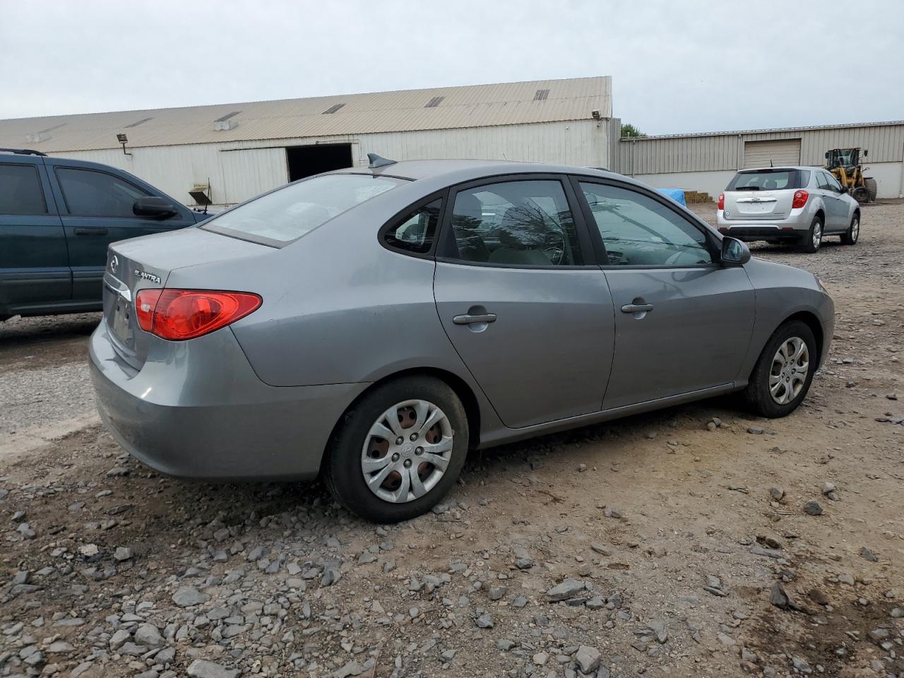 2010 Hyundai Elantra Gray vin: KMHDU4AD9AU102806