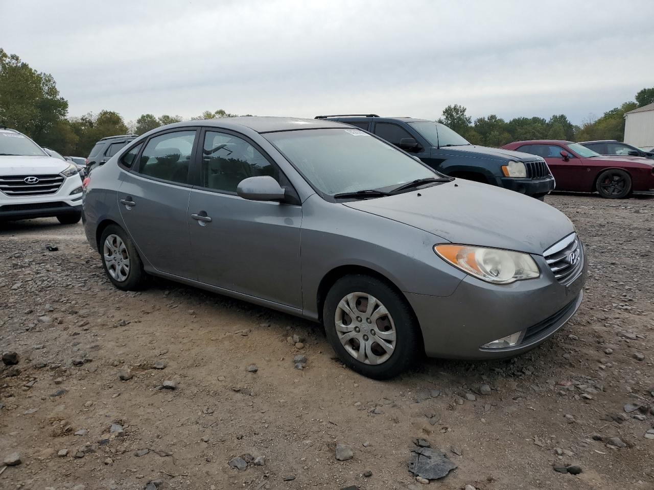 2010 Hyundai Elantra Gray vin: KMHDU4AD9AU102806