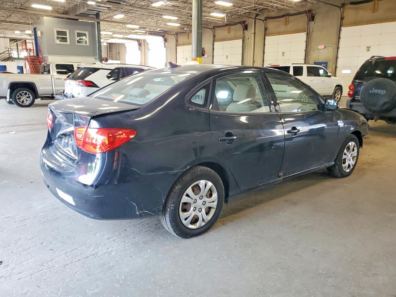 2010 Hyundai Elantra Gls Black vin: KMHDU4AD9AU169230