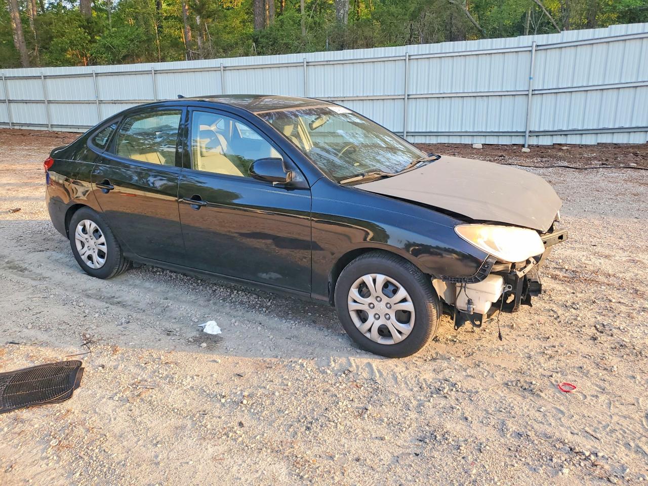 2010 Hyundai Elantra Gls Black vin: KMHDU4AD9AU182897