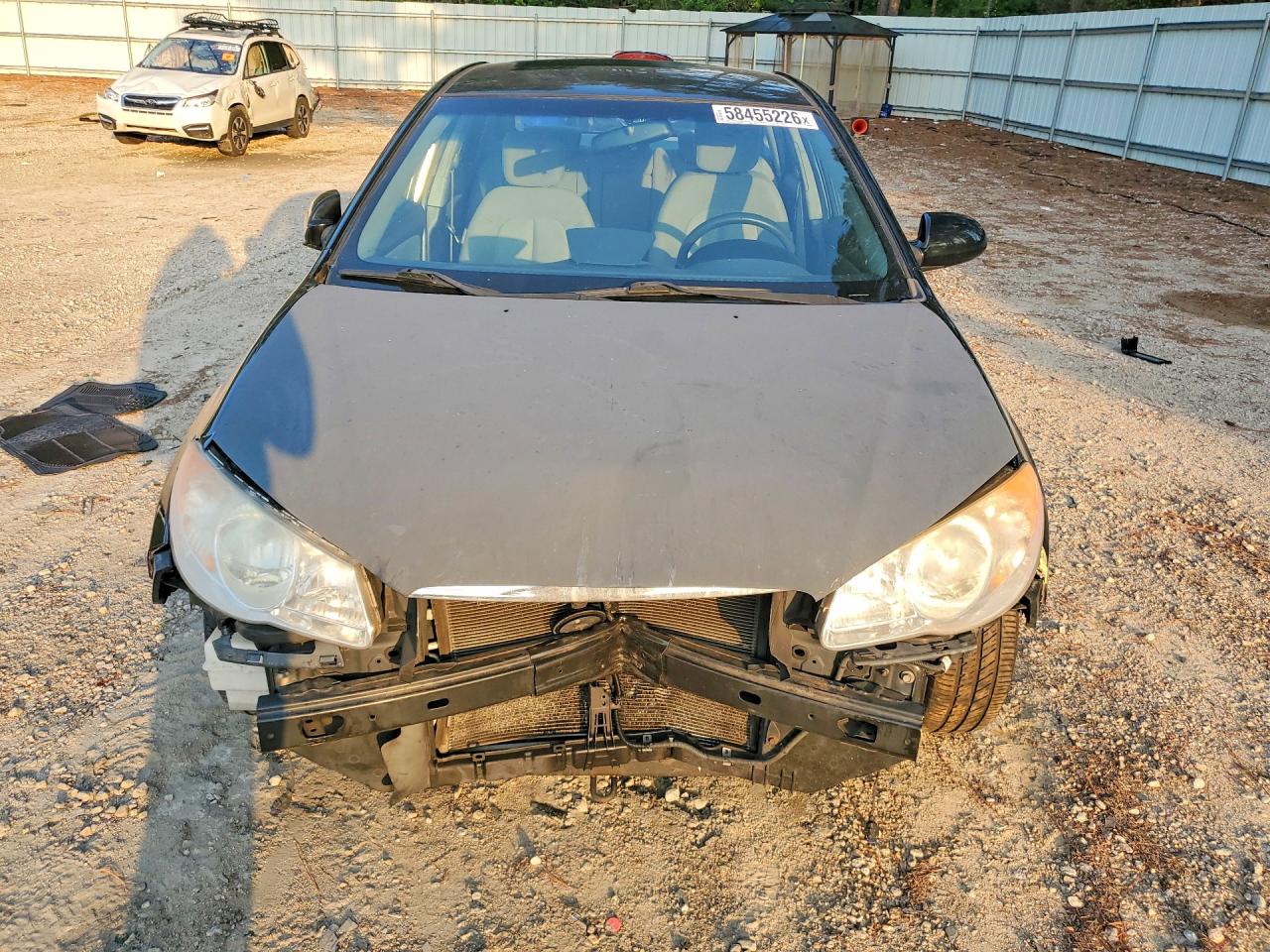 2010 Hyundai Elantra Gls Black vin: KMHDU4AD9AU182897