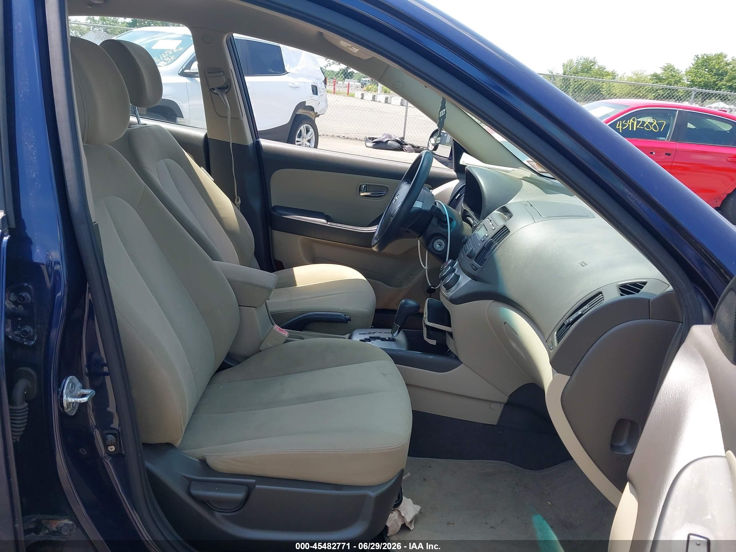 2010 Hyundai Elantra Gls Blue vin: KMHDU4AD9AU183340