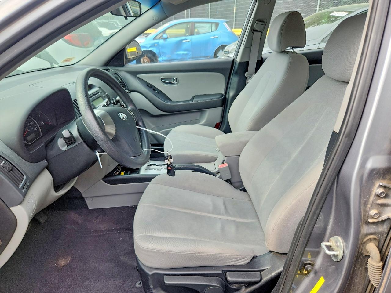2010 Hyundai Elantra Gls Gray vin: KMHDU4AD9AU185900