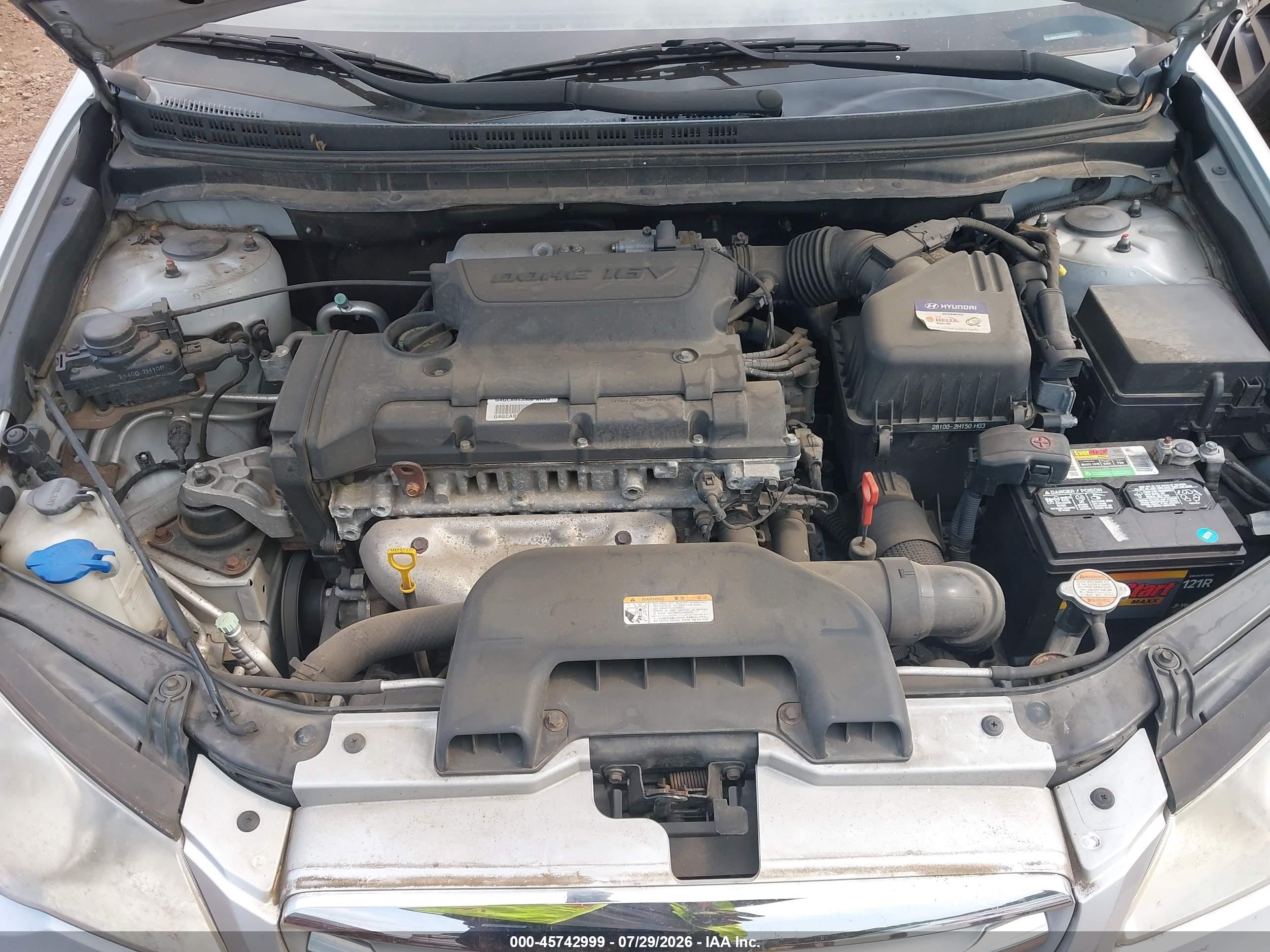 2010 Hyundai Elantra Gls Серебряный vin: KMHDU4AD9AU193141