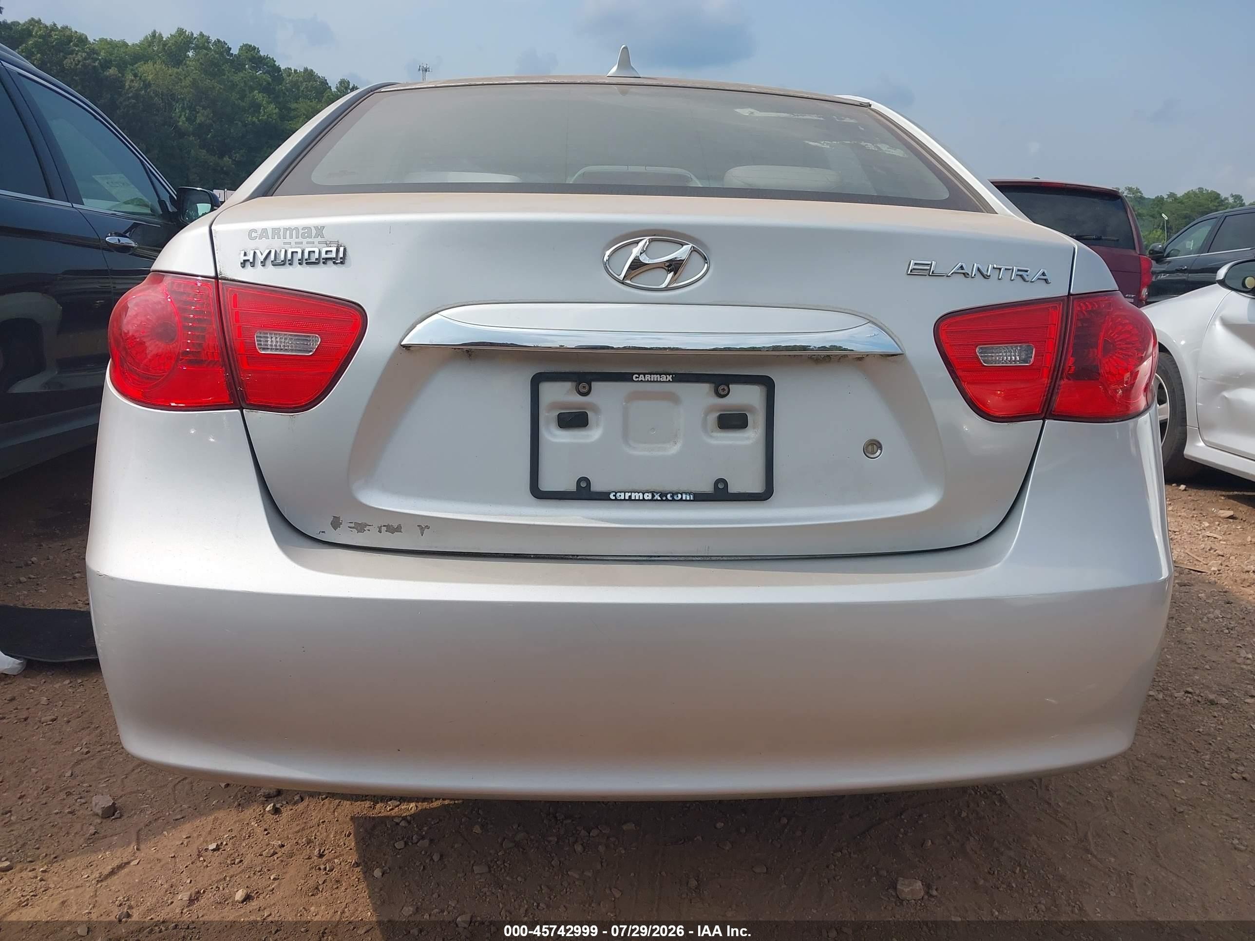 2010 Hyundai Elantra Gls Серебряный vin: KMHDU4AD9AU193141