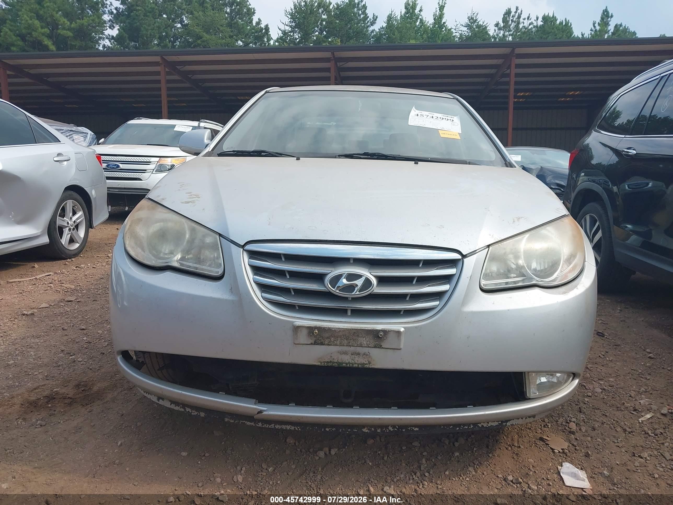 2010 Hyundai Elantra Gls Серебряный vin: KMHDU4AD9AU193141